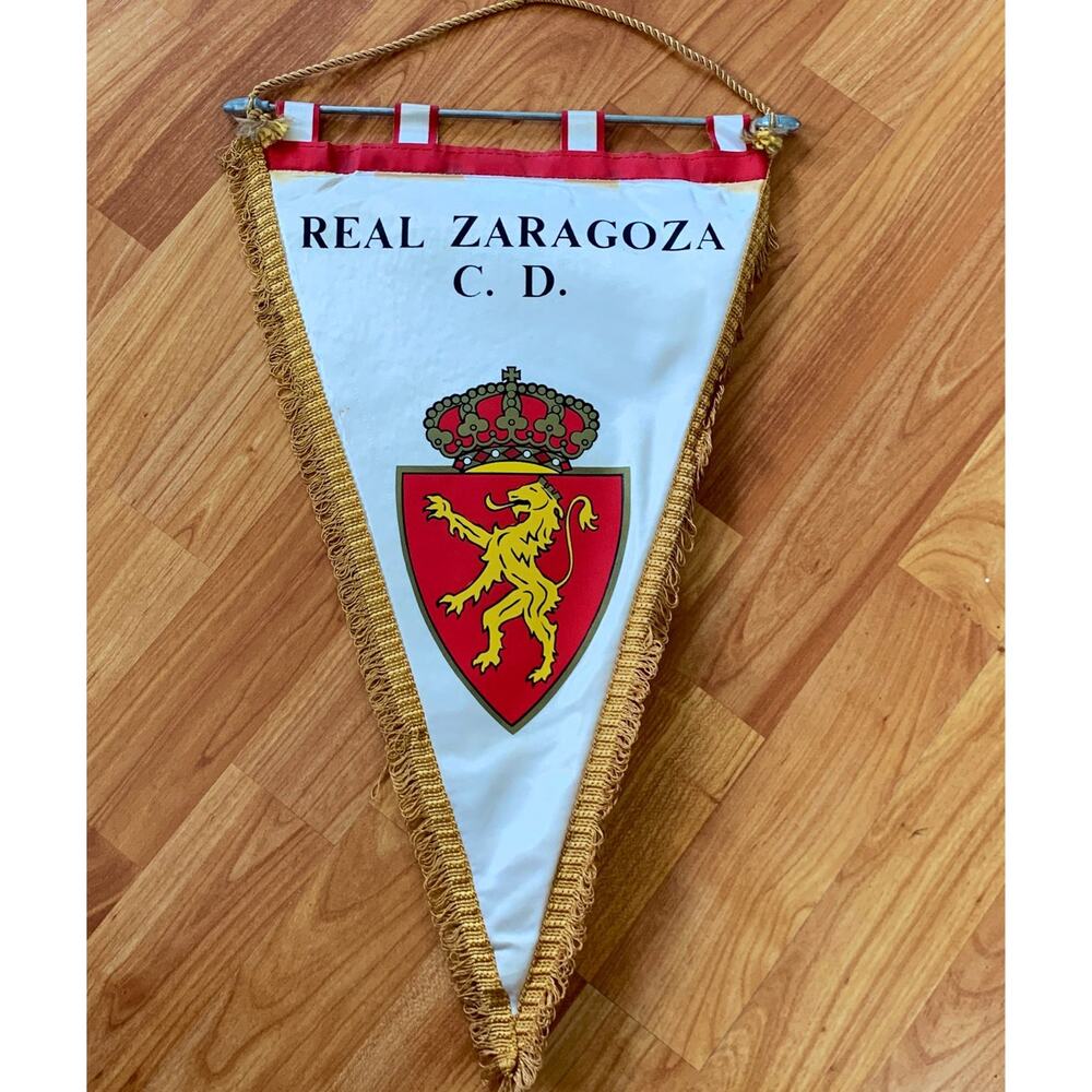 Collectable Vintage Real‎  Saragoza Soccer Banner
